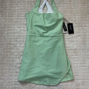 Abercrombie & Fitch YPB sculptLUX Cross-Back Mini Dress